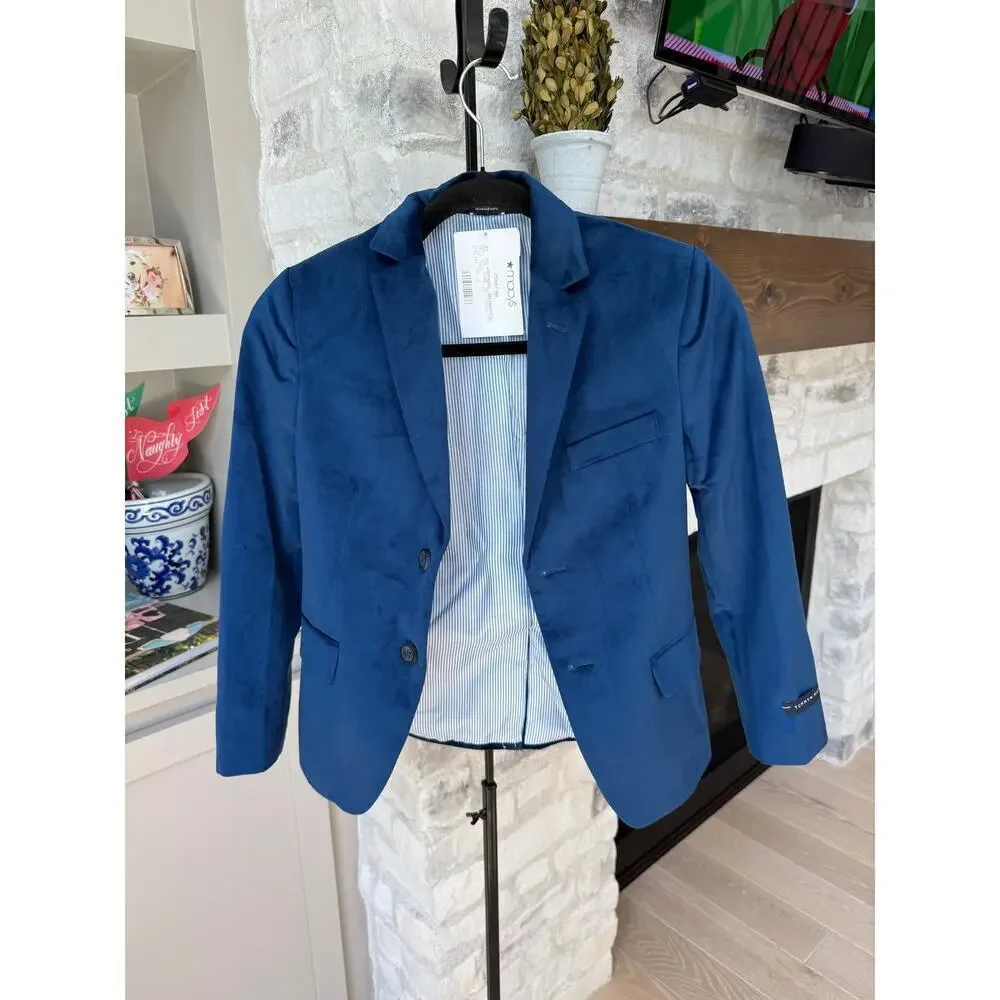 Tommy Hilfiger Boy's Blue Casual Blazer Size 8